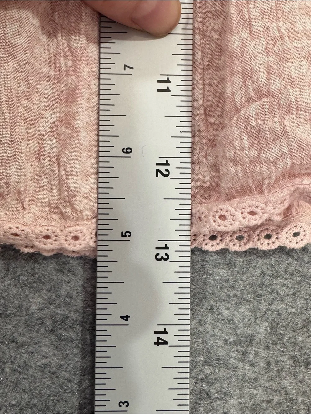 Free People Blush Pink Tie-Front Peasant Crop Top